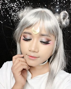 Another detail of my makeup looks. Inspired by Neo Queen Serenity. I am using @shuuemuraid #coloratelier eyeshadow in Medium Brown 875, Medium gray 960, Black M 990, G Silver, and their lovely matte eyeshadow in Ume Pink 145. 
I join #coloratelierchallenge #mycoloratelier by #shuuemuraid 
Wish me luck ~

#mymakeup #makeup #makeupcosplay #costest  #princessserenity #sailormoon #beautyblogger #clozetteid #clozetteidgirl