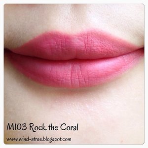 Lipstick dari @maybellineina ini banyak yang tidak sesuai dengan penamaannya, contohnya M103 Rock the Coral ini, sama sekali ga ada coralnya buat saya. Malah lebih ke arah pink 😢 padahal coral warna favorite saya #MatteLipstick #ColorShow #lipstickmafia #lipstick #ClozetteID #instabeauty #indonesiablogger #indonesiabeautyblogger #bloggerBDG #bloggerlife #bloggerbandung #bloggerindonesia #beautyblog #beautyblogger #beautybloggers #beautybloggerbandung #beautybloggerindonesia #bblogger #bbloggers #bbloggerslife #ClozetteStar #StarClozetter