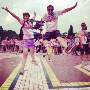 Jump! if you are a Color Runner!