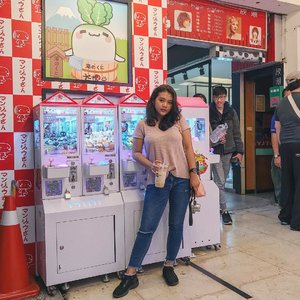 Hampir tiap sudut ada toy claw machine!!! Lucu bangeeet. I know my skill, so I don’t want to try it, just take a pic in front of this!🤪
•
#airasiabigtaiwan #clozette #clozetteid #vsco #vscocam
