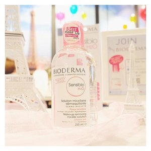 Clean your world before you go into the world! The image you perceive will be flawless💜#clozette #clozetteid #clozettedaily #bioderma #makeup #beautybloggerindonesia