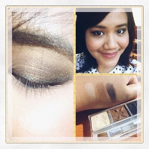 One of the ways to deal with Rupiah's depreciation is to proudly use our local product. Recalling one of my best shadows palette from @sariayu_mt which perfect for daily soft smokey eyes. The pigmentation goes beyond expectation and the price is always friendly. 
#clozetteid #clozettedaily #wearlocal #cosmetics #eyeshadows #smokey #earthy #warm
