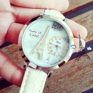Calling all eiffel tower lovers ♥

Paris watch is now in new color!
Limited edition

Sms / whatsapp 081286212177

#pariswatch #eiffeltower #eiffel #eiffelwatch #limevintageme #clozettedaily #clozetteid #lookbookindonesia #photooftheday #watch #olshopindo #onlineshop
