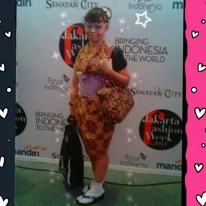 #throwback #JakartaFashionWeek #JFW2014
#mybatikstyle #batiklover #batik 
#ThemeOfTheOutfit Batik meets Japan

#fashionstyle #fashion 
@clozetteid #clozetteid