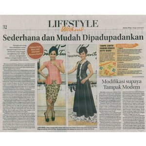 selamat hari Kartini.. sedikit tips and trick dari kami tentang padupadan kutubaru koleksi saya di @swanstwenty bersama Jawa Pos ❤️👸 tetap bangga jadi perempuan Indonesia ya, clozetters! 😊 #kutubaru #kebaya #harikartini #kartiniday #clozette @clozetteid #clozettegirl #clozetteid #clozetteambassador #padupadan #fashionid #fashionworld #swanstwentyPR #swanstwenty #cantikIndonesia