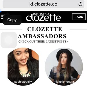 Wanna get the latest updates about fashion and beauty from the largest community in Indonesia? Well.. Here is the right place to go.. Join us here at @clozetteid by click www.id.clozette.co .. Create your own account and lets share happiness to others.. See you there!! #clozetteid #clozettegirl #clozetteambassador #fashionblogger #beautyblogger #indonesiafashionblogger #indonesiabeautyblogger #community #funyourself #clozette #fashion #beauty