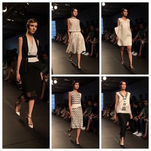 My fav black and white SS collection of @majorminorstore at Plaza Indonesia Fashion Week 2015 @plaza_indonesia .. #clozette #clozetteid #majorminor #plazaIndonesia #fashionweek #fashiondesigner #localbrand