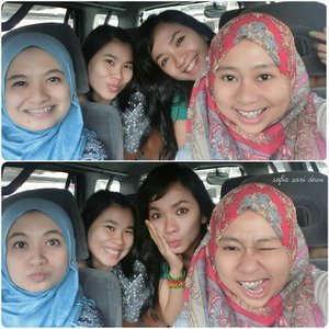 A day trip to melaka with aimi, irma and fafu
Thank u yaaa

I'll see u very soon.. jakarta! 
Fafu drive pusing2 jakarta ok:'D

#clozetteid @clozetteid #latepost #latergram #funyourself #vacation #malaysiatrip