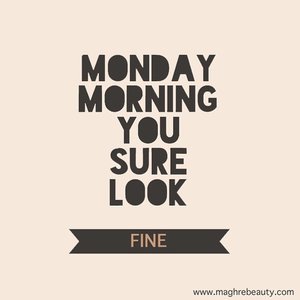 Good Morning, you all.... Hup
Hup
Hup
Every body get up.. Get in!!
Monday is ready to face you 😊😊😊 Have a good one.. Cheers 😘 (Source: google)
#mondaymorning #mondayquote
#clozetteid