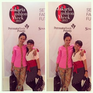 Met her again last nite.. Thanks @hetinovela for saving my life ahaha.... See u asin soon 😊😊 #clozette #clozetteid #clozettegirl #clozetteambassador #JFW2015 #JakartaFashionWeek2015 #jakartaevent #funyourself #fashion #fashionevent #latepost #latergram @senayan_city @clozetteid @jfwofficial