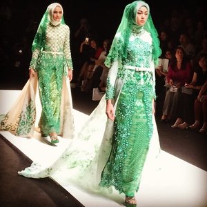 Greeny green 😍😍 Flower Fairy by Yasra @yasrahayati 
At @jfwofficial #JakartaFashionWeek2015 at @senayan_city 
On behalf of @clozetteid #clozetteid #clozettegirl #clozetteambassador #JFW2015 #fashionevent #jakartaevent #fashiondesigner #flowerfairy