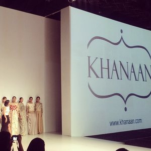 Khanaan collection.. High one ready to wear.. Middle east inspiration.. #bazaarfashionfestival2014 #fashionevent #jakartaevent #ESMOD #clozette #clozetteid