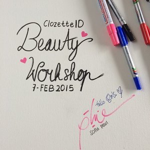 Selamat pagi, clozetters.. ❤️ #clozetteid #clozettegirl #clozetteambassador #beauty #makeup #workshop #beautybox @clozetteid