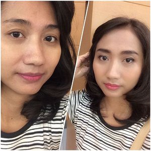 Before - After Makeup.
.
.
.
#clozetteid #lancomerockyourlip #orlymiin 
#makeup #lancomeid #beforeandafter #beforeaftermakeup #makeupindo  #makeover