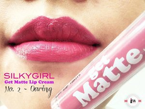 @silkygirl_id Get Matte lip cream "Perky".
.
.
Sweet pink with a hint of coral. It's so pretty and is the most favorite out of the collection!!!!
.
.
#lipstick #lipcream #love #pinklipstick #pinklips #silkygirl #silkygirlcosmetics #silkygirlgetmattelipcream #beautiful #pretty #Indonesia #byFiarevenian #beautyblog #clozzeteid #clozetteid #beautyblogger #beautybloggerindonesia #clozette #mommyblogger #lipswatch #lipstickhoarder #lipstickaddict #lipsticklover #makeupaddict #makeuplover #makeuploverfreak #bloggerlife #beautybloggerid #IndonesianFemaleBloggers #indonesianbeautyblogger