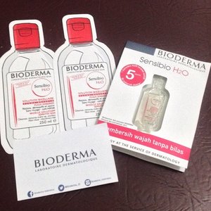 What was on the mail yesterday??? It's @bioderma_indonesia Sensibio sample for tagged friends from the Giveaway winner : @auzola !! Thank you both!! #beauty #beautyblog #beautyblogger #bioderma #clozette #clozetteid #clozettedaily