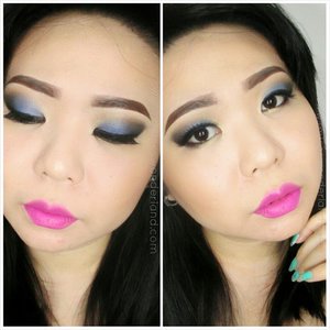Good evening ♥ it is finally the weekend!Lets share a look to inspire if you need a makeup look for tonight or the weekend! How about we add some colors into the makeup. I love a good combo of pink and blue as those are my favorite colors.I love a good lipstick and to match the color, i decided to go for a navy smokey eyes.Lipstick @maccosmetics #candyyumyum Eyes @bhcosmetics Lashes @lavielash Eyebrow @anastasiabeverlyhills #clozettecrew #clozetteid #clozetteambassador #clozettegirl #clozettedaily #clozetteinsider #maccosmetics #anastasiabeverlyhills #fdbeauty #fdlife #beautybloggerindonesia #indonesiablogger #bblogger #indonesianbeauty #indonesia #jakarta #muajakarta #muaindonesia #makeupartistjakarta #makeupindonesia #kelasmakeupjakarta #nuffnang