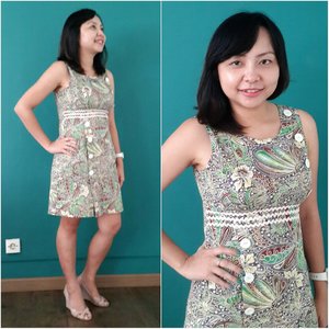 #ootd - loving my Batik dress