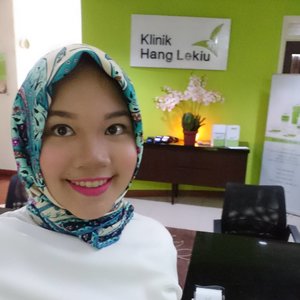 Hari ini aku main2 ke @klinikhanglekiu untuk acara peluncuran produk terbarunya, apa ya kira2?.#bloggerceria #klinikhanglekiu #KHLXBloggerCeria #indonesianfemalebloggers #clozetteid #beautybloggers
