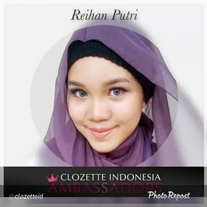 yeah it's fun to be a part of Clozette Indonesia :), don't forget to sign your self up beauties :D  By @clozetteid "Meet the pretty Reihan! Beauty blogger dari rumahcantikputri.blogspot.com ini jadi salah satu Clozette Ambassador loh. Mau lihat isi Lemari Virtual Reihan? Yuk lihat di: http://goo.gl/sQuSZm
#ClozetteID #clozetteambassador #clozettegirl
#hijabblogger #hijabers #hijabersID #indonesianbeautyblogger" via @PhotoRepost_app
