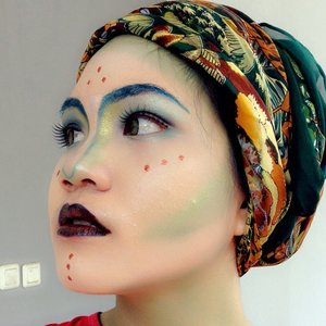 My submission for this month IBB MUC, products detail can be found on my blog rumahcantikputri.blogspot.com #smartlook #underneathyourskin #indonesianbeautyblogger #makeup #makeupchallenge #futuristic #scifimakeup #clozetteid