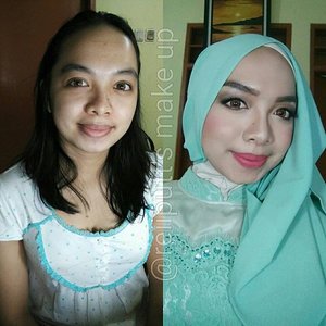 Selamat wisuda sumpah dokter Kak Lala, make up and hijab by me, without eyebrows trimming #makeupwisuda #makeupbyme #reiiputt #makeupartist #mua #mualife #muajakarta #beforeafter #wisudayarsi #indonesiabeautyblogger #clozetteid