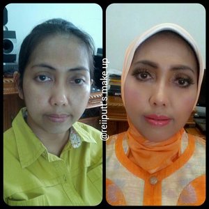 Another make up look for dr. Nunung #makeup #makeupbyme #reiiputt #makeover #mua #makeupartist #makeupaddict #makeupblogger #muajakarta #beforeandafter #clozetteID