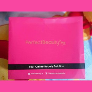 Aww, finally i got my first beauty box from @perfectbeauty_id #perfectbeauty #beautybloggingperfectbeauty #ClozetteID