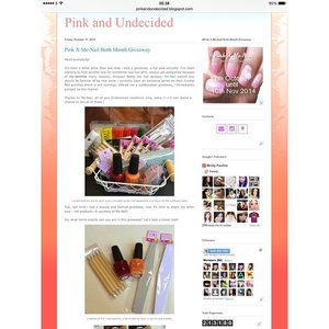 Come and join #pink x @menail_shop Birthmonth #giveaway and #win yourself an exclusive #hamper worth more than IDR 500.000 including #opi #nailpolishes simply by filling in the #rafflecopter http://www.pinkandundecided.blogspot.com/2014/10/pink-x-me-nail-birth-month-giveaway.html #nails #nailjunkie #nailpolish #nailartsupplies #blogger #bblogger #nailblogger #indonesianblogger #indonesianbeautyblogger #indonesiannailblogger #clozetteid #clozettedaily