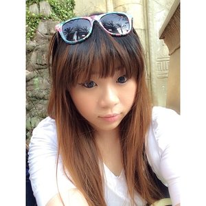 #selfie #fotd #motd #messyhair #blogger #bblogger #indonesianblogger #beautyblogger #clozetteid #tired #sweaty #sunnies #girl #asian #singapore #pinkinsingapore