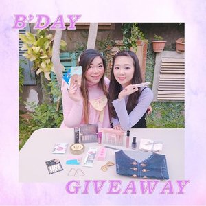Untuk merayakan Bday kami, @cynthiansunartio and i are throwing a massive giveaway!We have over 20 beauty and fashion items to win, swipe to see the products clearer.As usual, out rules are simple :1. Follow me (obviously,  and don't unfollow after the giveaway or imma block ya!) @cynthiansunartio2. Like dan komen di foto ini, kasih tau kami produk mana yang bikin kalian pengen banget menangin giveaway ini dan tag 3 temanmu untuk ikutan giveaway ini.3. You can only enter using your personal account (not online shop/giveaway account/etc) and make sure it's not locked.4. Be active! Spam like, comment and support, make us notice you! The more we notice you, the bigger your chance to win!5. ‎Giveaway is open until October 29th midnight (only for Indonesian resident or at least who owns Indonesian address). Good luckkk! #MiCyngiveaway#giveaway #giveawayindonesia  #giveawayid #bagibagihadiah #hadiahgratis #makeupgratis #giveaways #clozetteid #aksesorisgratis  #infogiveaway #sbybeautyblogger #bloggerceria #beautynesiamember #blogger #bblogger #bbloggerid #beautybloggerindonesia #beautybloggerid #influencer #beautyinfluencer #makeup #beauty #freeproducts #fashion #bloggerperempuan #produkgratis #gratisan