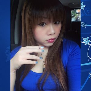 #notd #crystalnail #nails #nailjunkie #nailpolish #sponsored by @menail_shop #blue #bluenailpolish #metallicblue #metallicnailpolish #selfie #girl #asian #girlinblue #blogger #bblogger #indonesianblogger #nailblogger #beautyblogger #indonesianbeautyblogger #indonesiannailblogger #clozetteid #clozetteidgirl