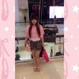 #ootd #simplefashion #casual #leopardprint #pink #girl #clozetteid #clozetteidgirl #jakarta #kotakasablanka and yes, i resume #shopping #sigh