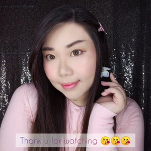 My simple daily Korean inspired makeup tutorial, here are the steps :1. Light makeup base (i used BB Cream but you can use anything that is not too heavy). 2. Concealer if needed.3. Bake (especially if you have oily skin like me). I have a lot of different powders, one that i use a lot is @marckscosmeticind.4. Use light colored shimmery, fine glitter  eyeshadow that Korean brand do best all over the lid.5. Add deeper shade (i like to use brown/peach/sandy shades) to deepen the eye socket.6. Brush off the baking, add compact powder if extra coverage is needed.7. Draw puppy liners using burgundy/brown liquid liner, only at the outer part of your lid.8. Draw straight brows 9. Curl your lashes and use mascara liberally. Choose ones that gives volumes and hold curls.10. Use light, sweet colored pink blush 11. Contour your nose if needed12. Use brown eyeshadow to line your waterline halfway in from the outer13. Shimmery glitter eyeshadow for the rest.14. Highlight your nose and cheekbones.15. Use pigmented pink tinted lipbalm in ombre style.Done!Hope you like it and send me any request for other videos!#makeuplook #koreanmakeup #tutorial #makeuptutorial  #BeauteFemmeCommunity #SbyBeautyBlogger #clozetteid #startwithSBN #socobeautynetwork