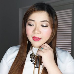 Holiday makeup for @sbybeautyblogger 's 1st soiree, loads of glitter, shimmer and a bright bright red lips! 💄: @viva.cosmetics perfect shine lip color in 208 Gorgeous Red

#fotd #motd #clozetteid
#makeup  #sbybeautyblogger #bloggerceria #beautynesiamember #girl #asian #blogger #bbloggerid #beautyblogger  #indonesianblogger #indonesianbeautyblogger #redlipstick #surabayablogger #surabayabeautyblogger #influencer #beautyinfluencer #surabayainfluencer #influencersurabaya #makeupaddict #beautyaddict #ilovemakeup #sbbsoiree #sbb1stsoiree #makeuplook #holidaymakeup