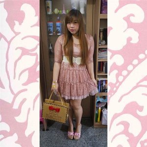 #blogupdate #outfit #makeup #look http://www.pinkandundecided.blogspot.com/2015/04/dressing-my-age-or-not.html #ootd #fotd #motd #pink #dress #lace #tutu #pinkdress #babybiscuitbag #fashion #girl #asian #clozetteid #clozetteidgirl #blogger #bblogger #fashionblogger #beautyblogger #indonesianblogger #surabayablogger #indonesianbeautyblogger #indonesianfashionblogger #surabayabeautyblogger #surabayabeautyblogger #mumsy do you think i look #milf enough? #lol
