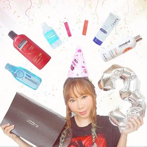 Happy 3rd anniversary to @clozetteid 😘
May #Clozetteid continue the journey of success with pride! 🎉🎉
And thanks for the awesome Beauty box 💝
@tresemmeid @wardahbeauty
@ionessence @sensodyneindonesia #clozetteid #clozettediversi3
#runwayreadyhair #ionessence #temanberbagi #colormeup #doveidn #sensodyneid