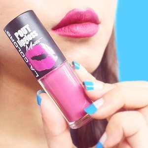 Super love this color @lacolorscosmetics Pout Lipgloss Matte 💋 Shade Kissable ❤Read full review http://imaginarymi.blogspot.co.id 💄 💄 #lacolorscosmetics #lotd #mattelips #clozetteid
