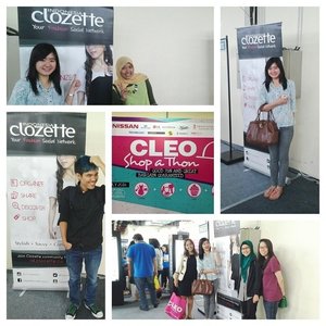 Thank you for your coming guys.... and taking some pictures in front of @clozetteid 's banner... ;D #CleoShopAThon #ClozetteID #ShoppingStreet #GrandIndonesia