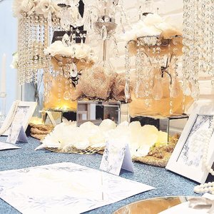A Special Day 💙 #ClozetteIDParty Planner by @crystalpartyplanner.jkt Thank you for doing the beautiful decor!