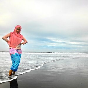 #beach #pangandaran #beautifulindonesia #CLOZETTEID