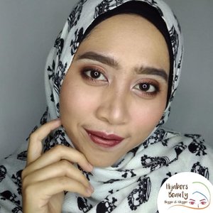 Asalamu'alaikum . This is my first Make up Collaboration with @hijabersbeautybvlogger dengan tema Ramadhan look!kali ini HBBV punya dua team loh, team nude dan team bold. Ramadhan kareem, keep beauty inside and outside ❤#HijabersBeautyBVlogger #HBBVmakeupcollaboration #clozetteid ..