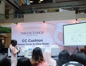 Now at @thefaceshopid CC Cushion Launching.#cclaunching #intensecover #ultramoist #clozetteid #starclozetter #beautyblogger