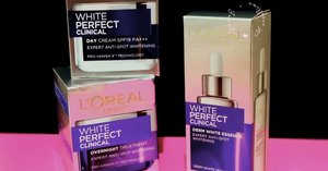 L'OREAL WHITE PERFECT CLINICAL SET REVIEW