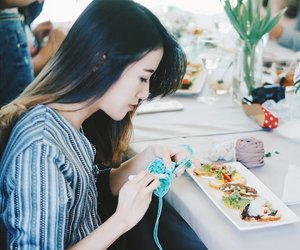 Knitting has never been this fun with @platinumgrill 😍💐 #throwback #workshop #knittingworkshop #platgrill #clozetteid