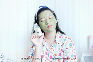 Aku temannya HULK 👾👾👾
Got this clay mask from @mudfresh_id 💕
.
Really love the result!! Whoever see this you must try the mask😘
.
.
.
#clozetteid #mudfresh #clozetter #beautynesia #beautyblogger #jenniverge #beautynesiamember #sociollablogger #bloggerbabe