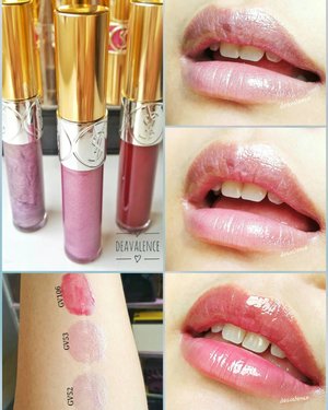 Summary of my trio Gloss Volupte; 52, 53, and 106. Not a fans of lipgloss but Gloss Volupte is not bad because it is not too sticky.
.
.
#clozetteid #clozettestar #makeupmess #makeupjunkie #makeupaddict #makeuphoarder #makeuplover #beautyjunkie #indonesianbeautyblogger #fdbeauty #luxurymakeup #highendmakeup #motd #fotd #dailymakeup #bloggerindonesia #bloggerkediri #beautyvlogger #vloggerindonesia #bloggersurabaya #indonesiabeauty #ysl #yslbeauty #yvessaintlaurent
