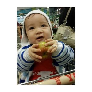 You're the apple to my pie ❤😘💃 @baby.ryu #clozetteID #RyuOzoraHalim