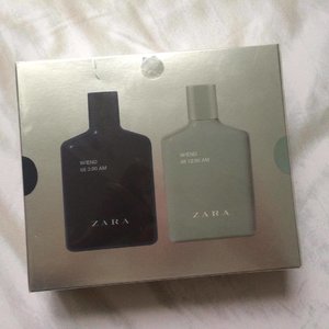 The lady behind the cashier desk @zara Plaza Senayan offered me this great bargain: two full sized EDT parfumes for IDR 300K! Wow, she really knew how to tease customers with this deal!
.
.
.
#clozetteID #zaraparfume #zaraEDT