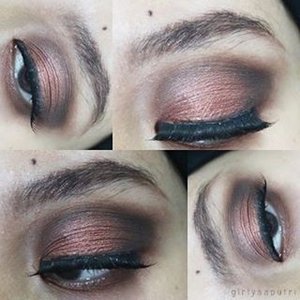 #motd #fotd #potd 
Tutorial on previous post. ☺
Using LA Girl HD Pro Primer black. Inez Eyeshadow in Venice. D'eyeko Siti Liza Lashes in Purnama @deyekoid 💕
#clozette #clozetteid #makeup #beauty #caaantik